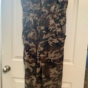 No Boundaries Camouflage Jumper/Romper